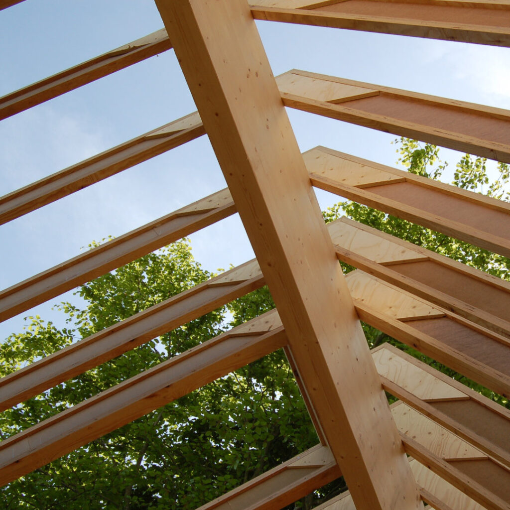 Building process rafters